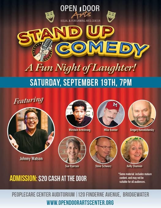 Comedy Night at Open Door flyer